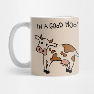 In A Good Mood Cow Mug